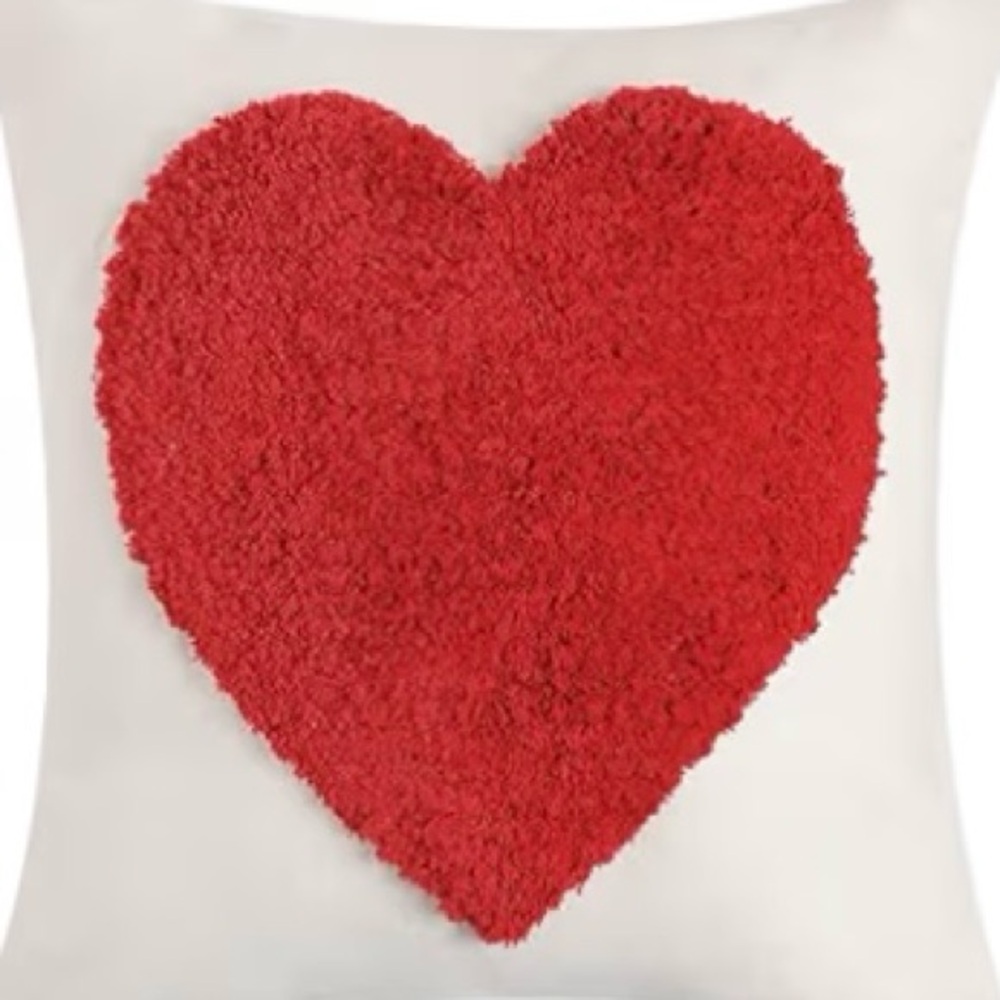 Reversible shamrock and heart Pillow